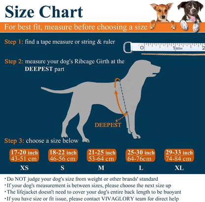 New Neoprene Sports Style Dog Life Jackets, Snug & Safer Dog Life Vest with Superior Buoyancy & Rescue Handle
