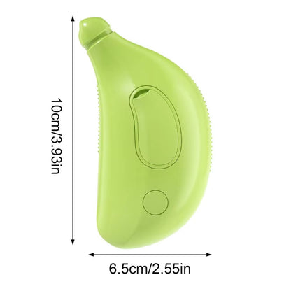 Cat Dog Pet Spray Massage Brush One Button Steam Spray Folding Rotatable Floating Hair Bath Hair Removal Brush Comb